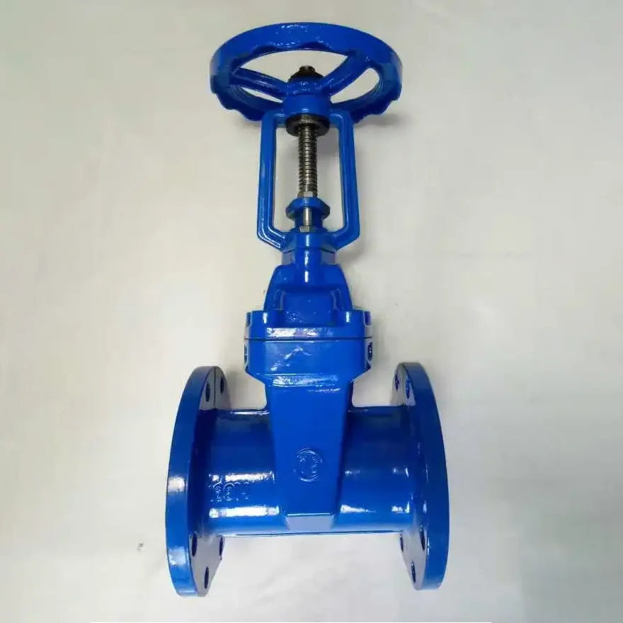 Ang Ducte Iron Open Stem Soft Sour Flange Gate Valve